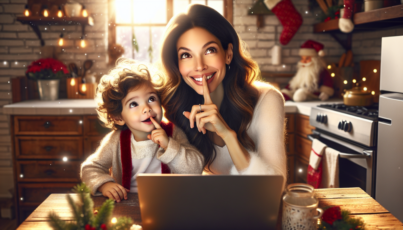 découvrez la réponse astucieuse d'une mère qui navigue sur le web pour éclaircir la question fascinante : 'maman, le père noël est-il réel ?'. un article captivant qui explore la magie de noël à travers les yeux d'une maman et des ressources en ligne.