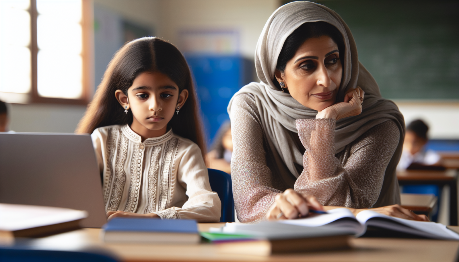 découvrez comment une mère intrépide s'installe dans la salle de classe de sa fille pour la protéger et éveiller les consciences. une histoire touchante qui bouscule les normes et souligne l'importance du soutien familial dans l'éducation.